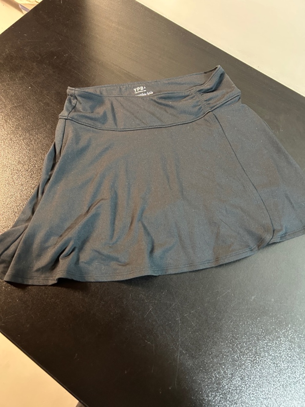 abercrombie kids Black Athletic Skort - Flared Active Style